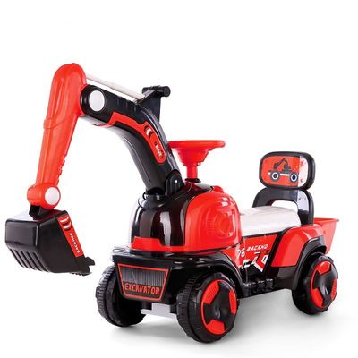 Παιδική μπαταρία λειτουργεί RC Sexcavator βόλτα με αυτοκίνητο με φώτα και μουσική G.W. 5.6KG