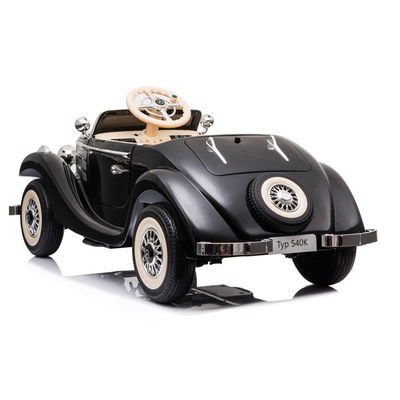 G.W. N.W 23/18.5KG Unisex 12v Vintage Electric Toy Ride On Car με τηλεχειριστήριο