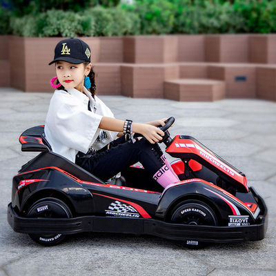 G.W. N.W 19kg/16kgs Παιδιά Εξωτερικό Ηλεκτρικό Go Kart Αυτοκίνητο 12V μπαταρία και 4 τροχούς