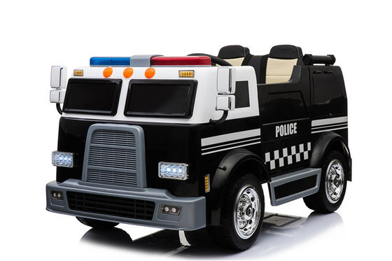 Η μπαταρία 12V/24V Μαύρο λευκό Ηλεκτρική βόλτα σε διθέσιο αστυνομικό αυτοκίνητο για παιδιά
