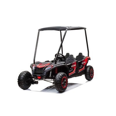 24v μπαταρία 4x4 πλαστικό UTV Τέσσερα καθίσματα ηλεκτρικό αυτοκίνητο παιδιών με Carport 4-Wheeler