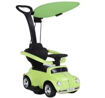 Μπλε 6V Αφαίρετο Ηλεκτρικό Push Walker Ride On Car για Παιδιά Μέγεθος προϊόντος 80*41*92cm