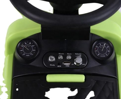 Μπλε 6V Αφαίρετο Ηλεκτρικό Push Walker Ride On Car για Παιδιά Μέγεθος προϊόντος 80*41*92cm