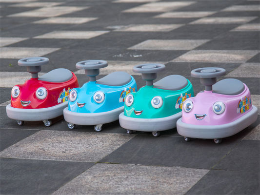 Το 2022 δημοφιλές Custom Kids Ride On Bumper Cars με τέσσερις τροχούς και πλαστικά τροχούς
