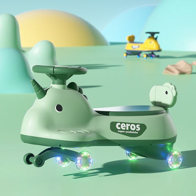 Αντι-Rollover Flash Wheel Swing Ride On Scooter Αυτοκίνητο για παιδιά Καρτόνι Μέγεθος 69*25*32cm
