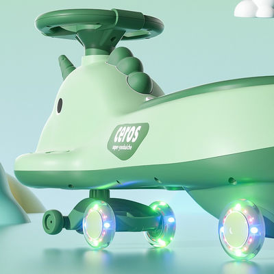 Αντι-Rollover Flash Wheel Swing Ride On Scooter Αυτοκίνητο για παιδιά Καρτόνι Μέγεθος 69*25*32cm