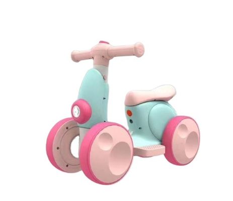 Style Unisex 6V Ride On Electric Baby Scooter με μουσικό φωτισμό και αυτοκίνητο ισορροπίας