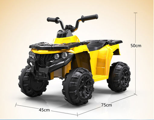 6v ATV Beach Car με φώτα επαναφορτιζόμενο ηλεκτρικό αυτοκίνητο για παιδιά 2-6 ετών