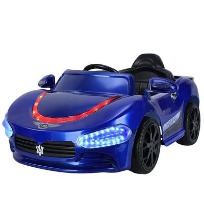 Ηλεκτρική βόλτα με μπαταρία 12V σε αυτοκίνητο με δύο καθίσματα και μουσική για παιδιά με λευκό