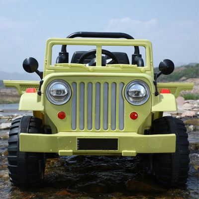 Πλαστικό PP 6v * 2 Ηλεκτρικό 4 τροχούς Uenjoy Ride On Toy Cars Για παιδιά με άνετο κάθισμα