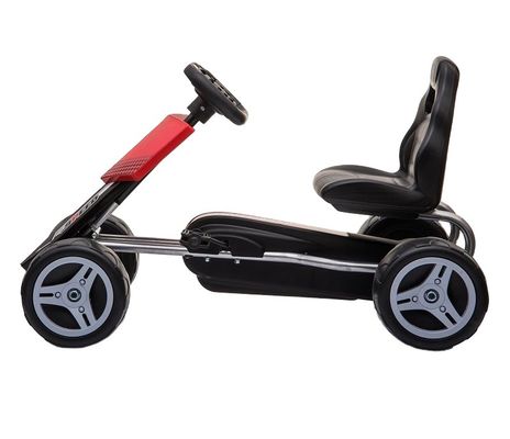 Το Red Pedal Go Kart για παιδιά με ρυθμιζόμενο κάθισμα και κατασκευή 2023 μπορεί να ρυθμιστεί