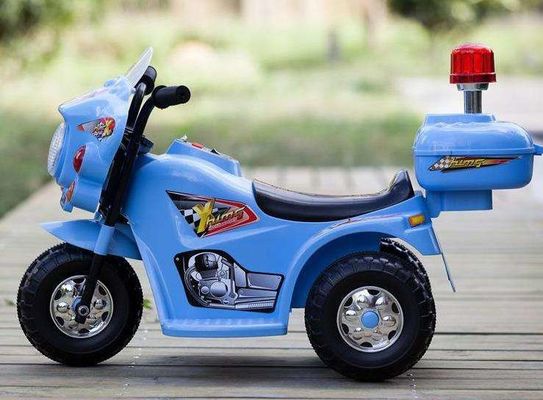 Στυλ Ride On Toy Plastic Παιδική ηλεκτρική μηχανή 6v με μουσική και φως