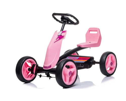 2-4 χρονών Ηλικιακό φάσμα Παιδιά Πεντάλ Go Kart με ρυθμιζόμενο κάθισμα και πεδάλωση στο αυτοκίνητο