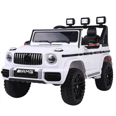 12v Custom Kids Electric Ride On Car με τηλεχειριστήριο Λευκά υπερμεγέθη αυτοκίνητα