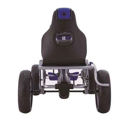Παιδιά Καβαλώνουν Πεντάλ Go-Kart με Συμπλέκτη και Φρένο από Κόκκινο Πλαστικό