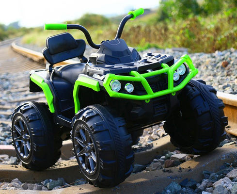 Unisex 12V ηλεκτρική βόλτα στο αυτοκίνητο για τα παιδιά να οδηγούν ATV με όλα τα έδαφη υπερμεγέθη ελαστικά