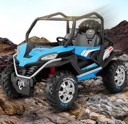 Πιο δημοφιλής 12V UTV Ride On Car για παιδιά τηλεχειριστήριο LED Φως Δύο θέσεις Κόκκινο Μπλε Λευκό